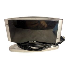 #8201 SHARP LED DIGITAL ALARM CLOCK WITH SWIVEL BASE BATTERY BACK UP